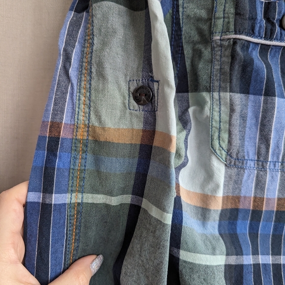 Men's Plaid Button Up Shirt - Picture 7 of 12